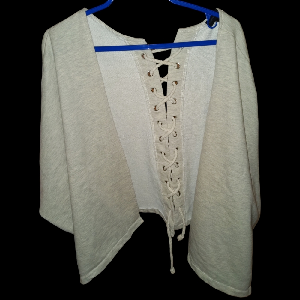 ❤️ Steve Madden Tie Back Cardigan Backless One Size